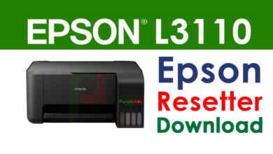 Epson L3110 Resetter Free Download without Password